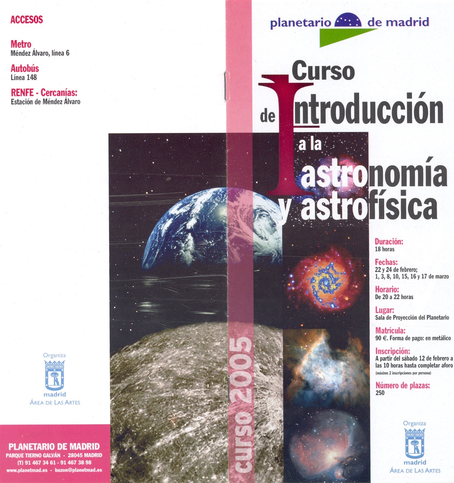 curso planetario 2005