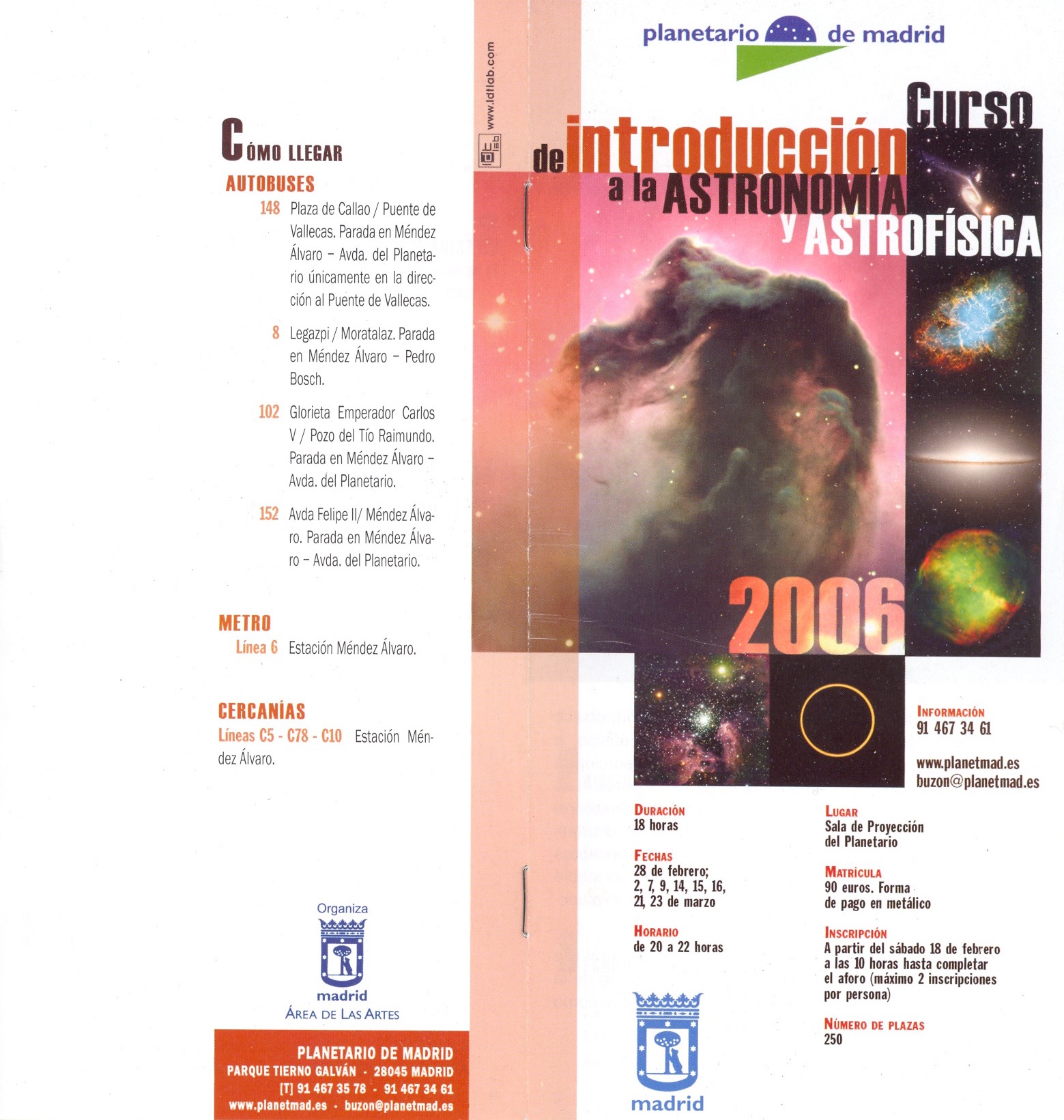 curso planetario 2006